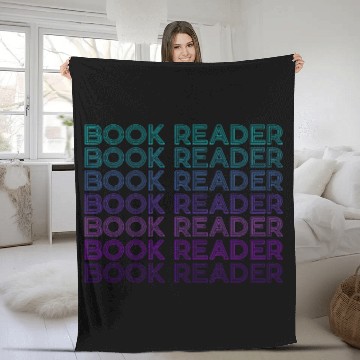 Discover Book Reader Reading Bookworm Retro Baseball Tees Fleece Blankets