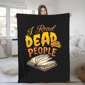 Discover Reading Book Lover Literature Bookworm Librarian Reader Fleece Blankets