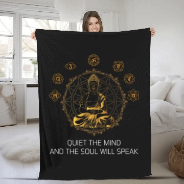 Discover Buddha Mandala Shakra Baseball Tees Fleece Blankets