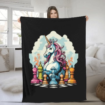 Discover Chess Board Game Checkmate Grandmaster Strategy Chess Player 7 Baseball Tees Fleece Blankets
