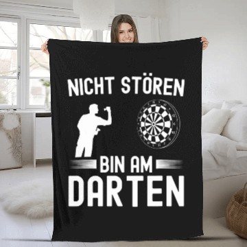 Discover Mens Do not disturb the darts darts Baseball Tees Fleece Blankets