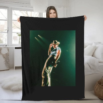 Discover Joe Jonas Jonas Brothers Cowboy Hat Fleece Blankets