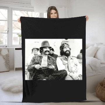 Discover Cheech and Chong Fleece Blankets, Large