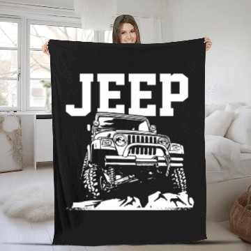 Discover Jeep - Jeep - jeep 3D Fleece Blankets