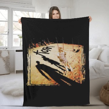 Discover Korn Swing Set Cover Fleece Blankets