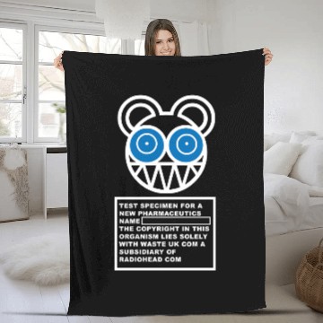 Discover Vintage RADIOHEAD English Rock Band Baseball Jerseys Fleece Blankets