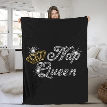 Discover Rhinestone Nap Queen Fleece Blankets