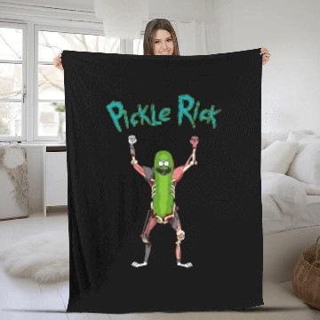 Discover P rick And Rickandmorty Fleece Blankets