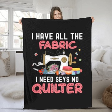 Discover Sewing Quilting Patchwork Sewist Tailor Sewing Quilter Quilt Baseball Tees Fleece Blankets