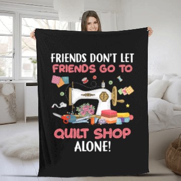 Discover Sewing Quilting Machine Sewist Tailor Patchwork Quilt Shop Fleece Blankets