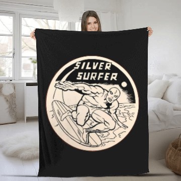 Discover Silver Surfer - rare! - Silver Surfer - Fleece Blankets