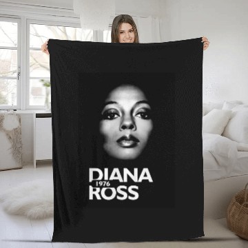 Discover DIANA ROSS 1976 Fleece Blankets