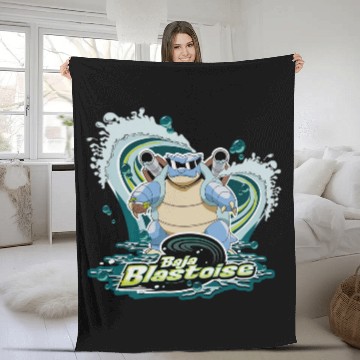 Discover Baja Blastoise Fleece Blankets