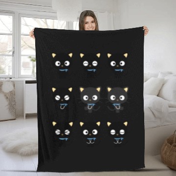Discover Chococat Moods Swea Fleece Blankets