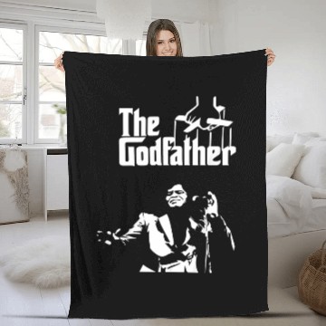 Discover Nirvan The Godfather James Brown Unisex Fleece Blankets