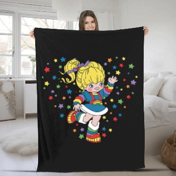 Discover Rainbow Brite Heart  Classic Fleece Blankets