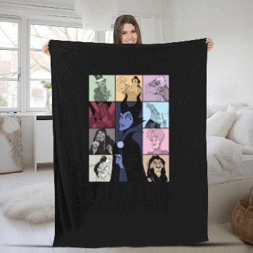 Discover Villains Eras Tour Fleece Blankets