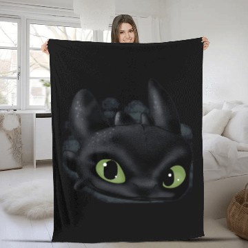 Discover Toothless - Dragon - Zip Fleece Blankets