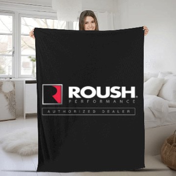 Discover Roush Performance Logo Fleece Blankets