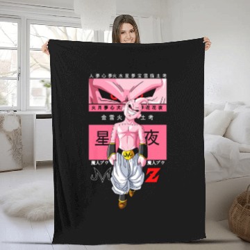 Discover Kid Buu DBZ - Esfera Del Dragon - Fleece Blankets