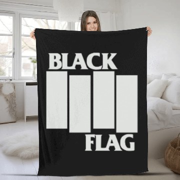 Discover Black Flag Fleece Blankets