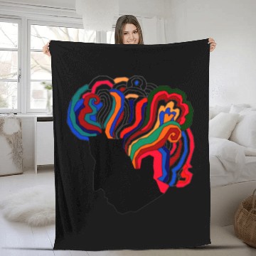 Discover Bob Dylan Rainbow Baseball Tees Fleece Blankets
