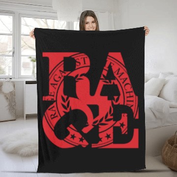 Discover rage machine Fleece Blankets