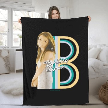 Discover Vintage 1998 Britney Spears Fleece Blankets