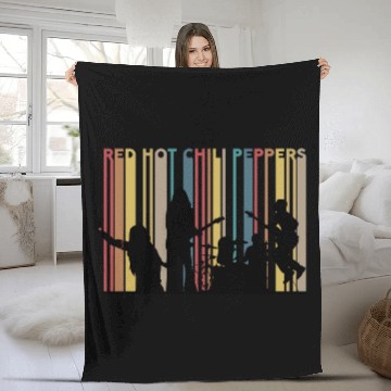 Discover 2022 Red Hot Chili Peppers Concert Fleece Blankets