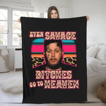 Discover Jelly Roll Save Me From Myself Country Music Fleece Blankets