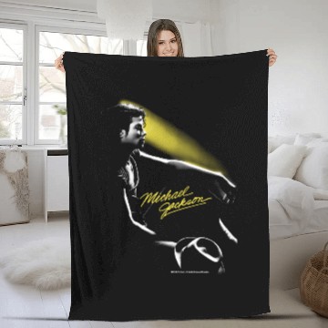 Discover Ladies Michael Jackson Fleece Blankets
