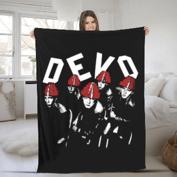 Discover 1980s Devo Fleece Blankets
