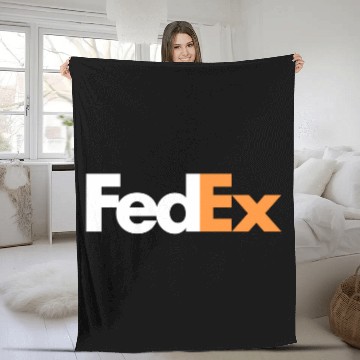 Discover Fedex Fleece Blankets GROUND EXPRESS | Cotton Short Sleeve Fleece Blankets | Hyperhidrosis Fleece Blankets