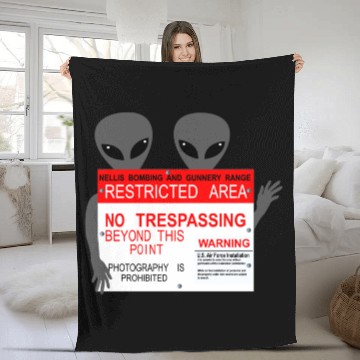 Discover Greys Area 51 Fleece Blankets