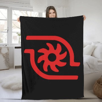 Discover Boost Icon Fleece Blankets