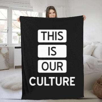 Discover Fall Out Boy THIS IS OUR CULTURE Women's Wideneck Fleece Blankets