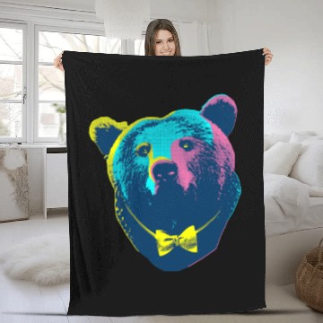 Discover Grizzly Fleece Blankets