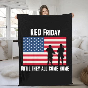 Discover RED Friday Men's American Apparel Fleece Blankets