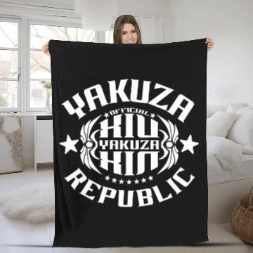 Discover YAKUZA 14 FULL white Fleece Blankets