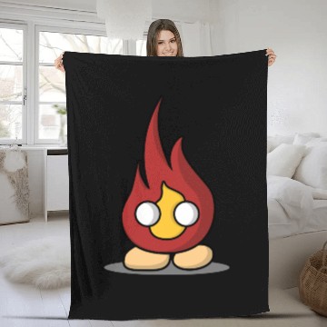Discover Fireball Fleece Blankets