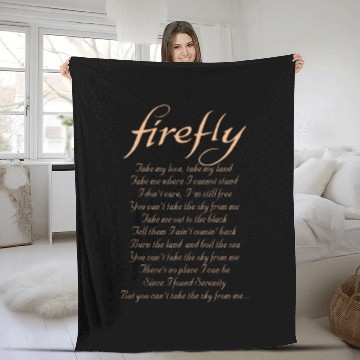 Discover Firefly TV Fleece Blankets