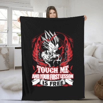 Discover super saiyan vegeta Fleece Blankets