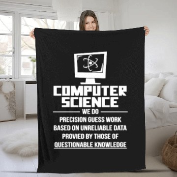 Discover Computer Science Fleece Blankets