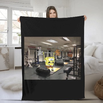 Discover Spongebob Lifting Fleece Blankets