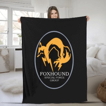 Discover Metal Gear Solid Fox Fleece Blankets