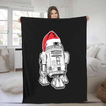 Discover R2D2-Chrstmas Fleece Blankets