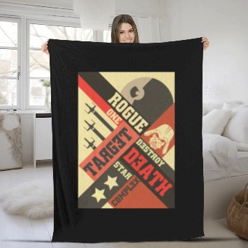 Discover rogue one 2 Fleece Blankets