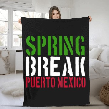 Discover 22 Jump Street - Spring Break Puerto Mexico Fleece Blankets