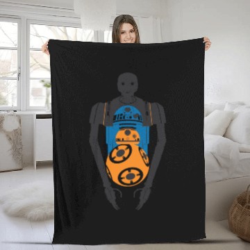 Discover Star Wars Rogue One The Droids You're Looking For Fleece Blankets