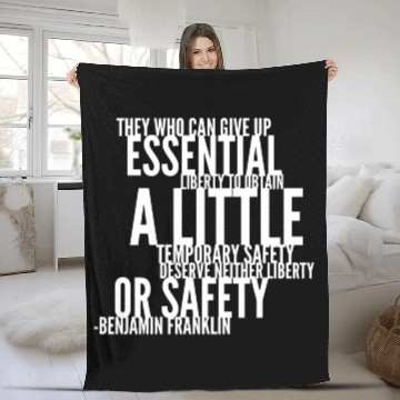 Discover Benjamin Franklin Fleece Blankets